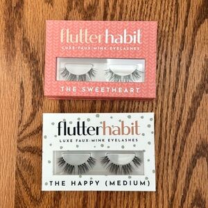 Flutterhabit - New In Box - The Happy Medium and The Sweetheart lashes